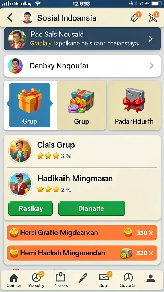baru01 - Leaderboard global untuk bersaing dengan teman.