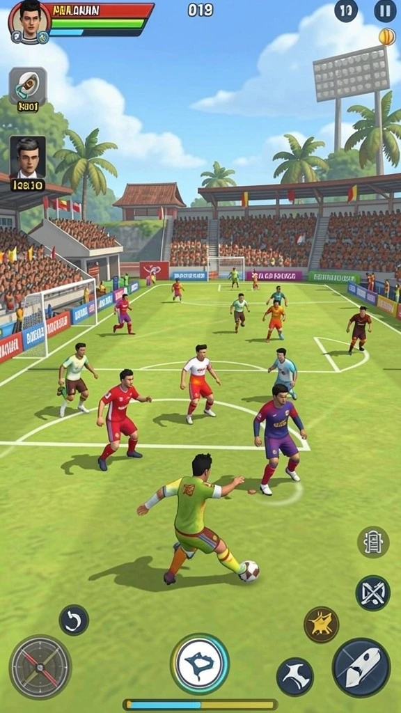 putarmega - Screenshot saat menyelesaikan level yang sulit dan penuh tantangan.